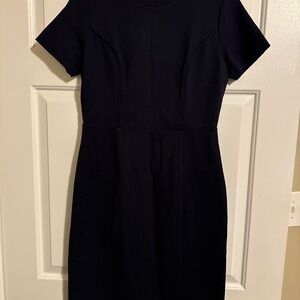 Brooks Brothers Navy Midi Dress